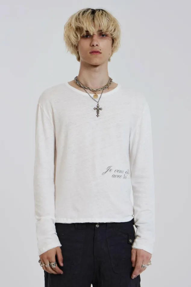 034I Want To Be With You034 Tee White Men Jaded London TShirts