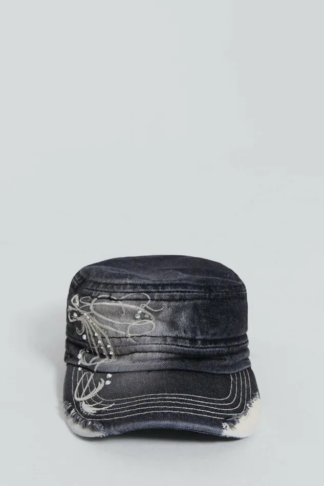 247 Baseball Cap Hat Blue Women Jaded London 247 Baseball Cap Hat Blue Women Jaded London