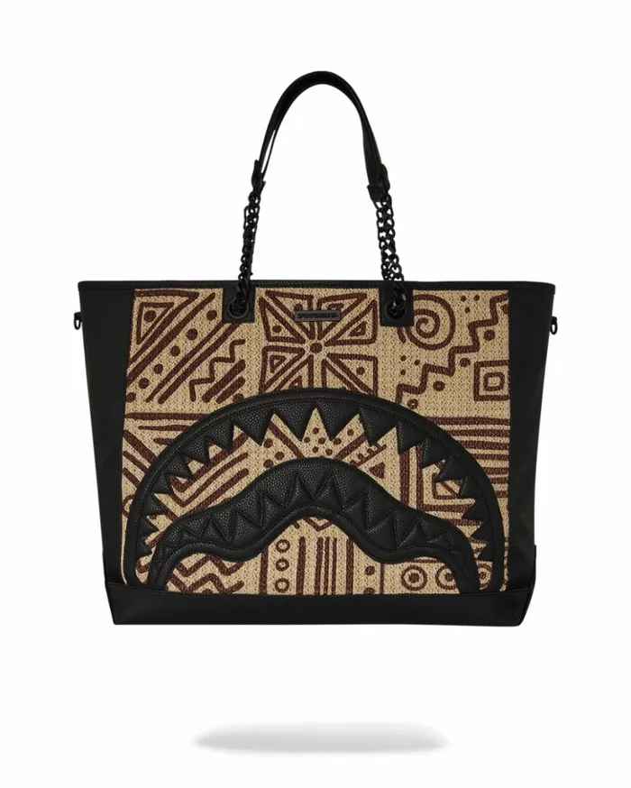 AI PALM MIRAGE SHARK LUXE BEACH TOTE Bags SPRAYGROUND