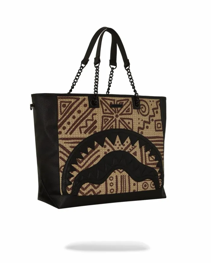 AI PALM MIRAGE SHARK LUXE BEACH TOTE Bags SPRAYGROUND