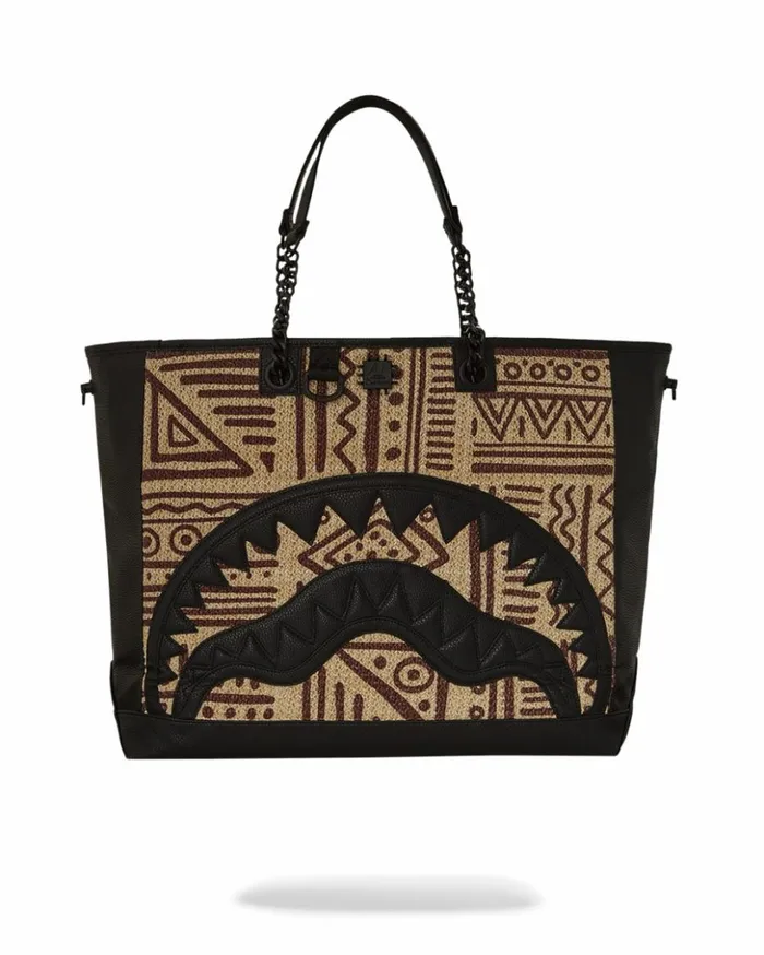 AI PALM MIRAGE SHARK LUXE BEACH TOTE Bags SPRAYGROUND