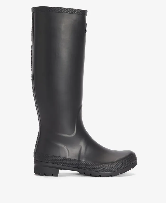Abbey Wellington Boots Black Women Barbour Wellingtons