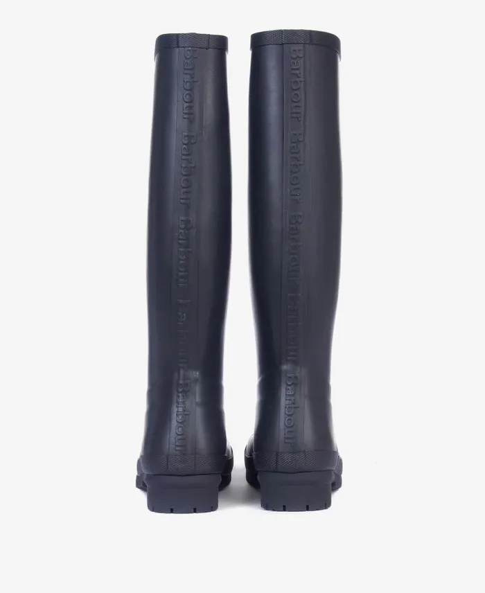 Abbey Wellington Boots Black Women Barbour Wellingtons