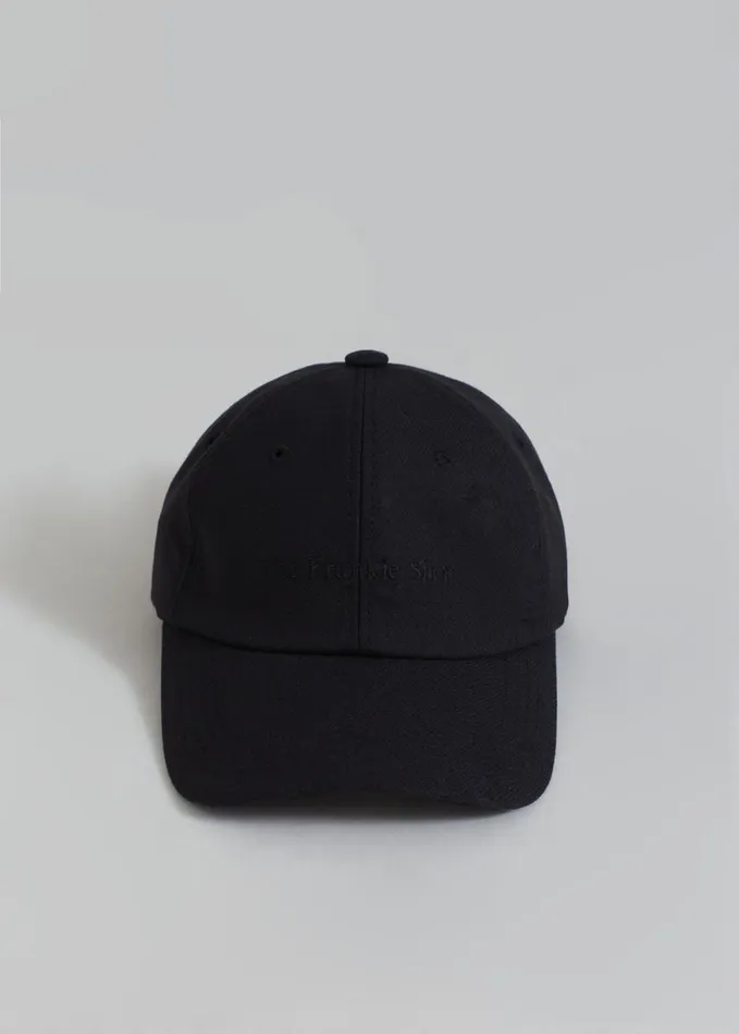 Accessories Men The Frankie Shop Frankie Baseball Cap 8211 Noir