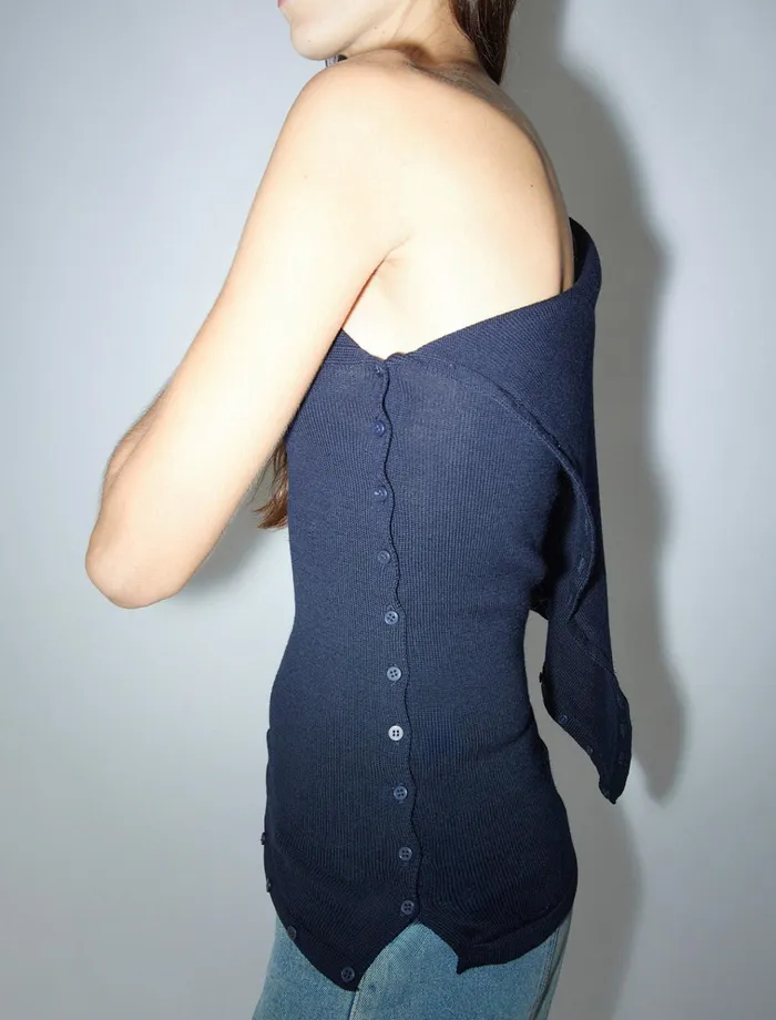 Adelina Navy Women Paloma Wool Tops