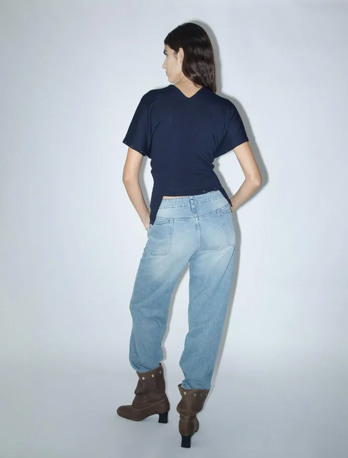 Adelina Navy Women Paloma Wool Tops