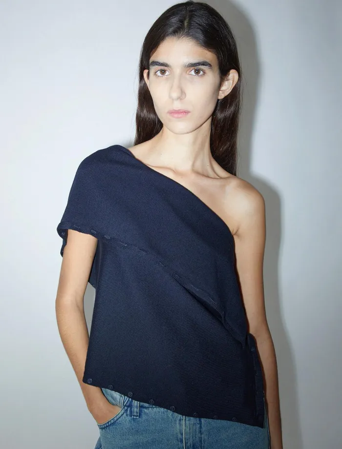 Adelina Navy Women Paloma Wool Tops