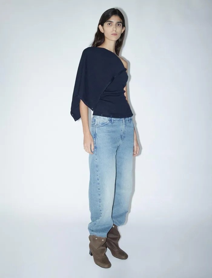 Adelina Navy Women Paloma Wool Tops