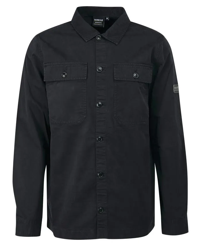 Adey Overshirt Blue Horizon Men Barbour Shirts