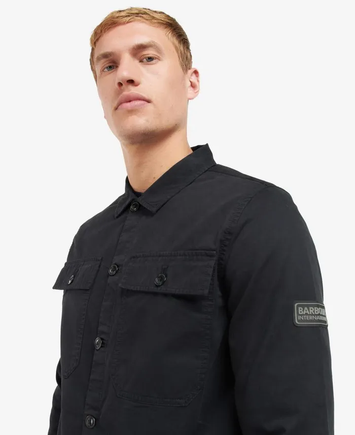 Adey Overshirt Blue Horizon Men Barbour Shirts