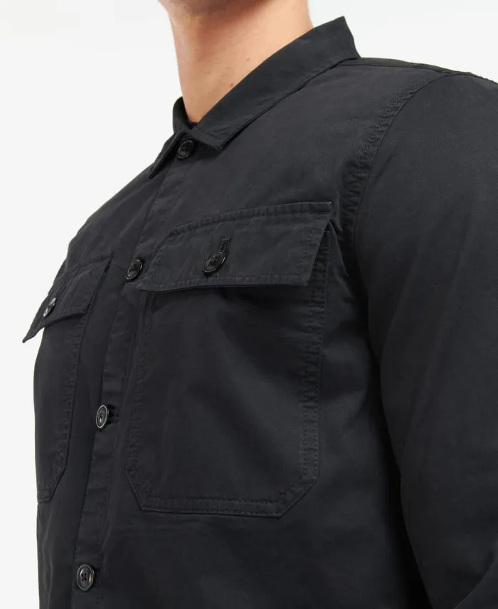 Adey Overshirt Blue Horizon Men Barbour Shirts