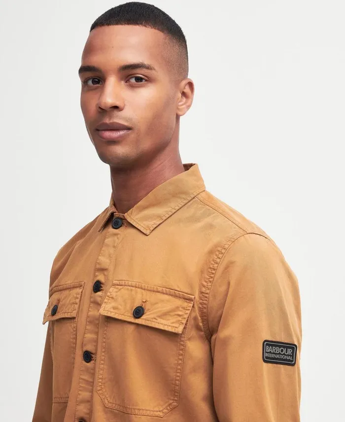 Adey Overshirt Desert Men Barbour Overshirts
