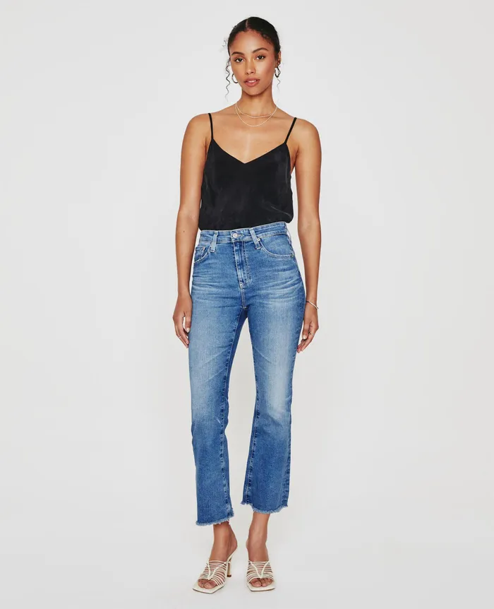 AG Jeans Denim Women Farrah Boot Crop 18 YEARS EXPANSIVE