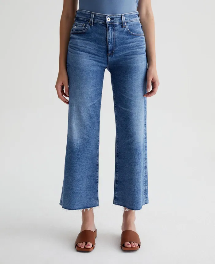 AG Jeans Denim Women Saige Wide Leg Crop VP LA PRESA AG Jeans Denim Women Saige Wide Leg Crop VP LA PRESA
