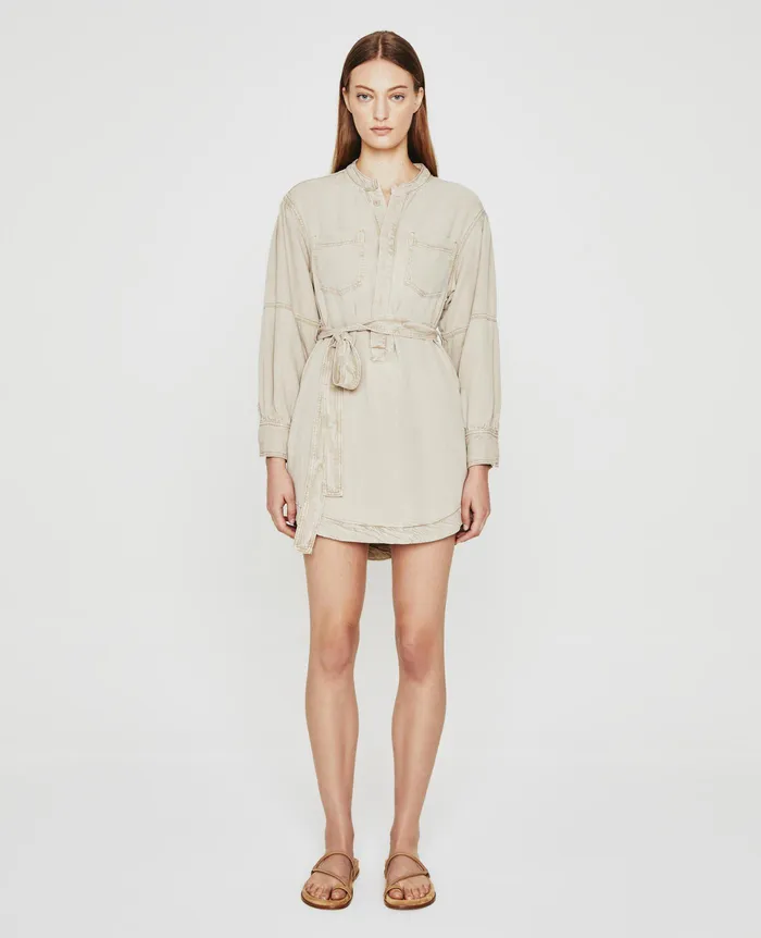 AG Jeans Dresses and More Women Poppy Dress SULFUR DRY DUST