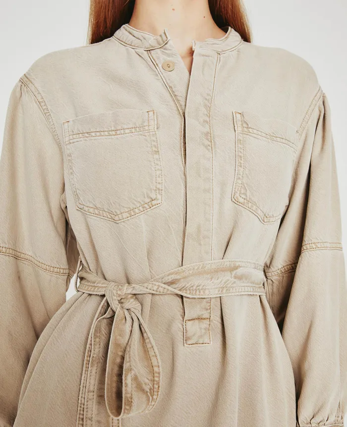 AG Jeans Dresses and More Women Poppy Dress SULFUR DRY DUST AG Jeans Dresses and More Women Poppy Dress SULFUR DRY DUST