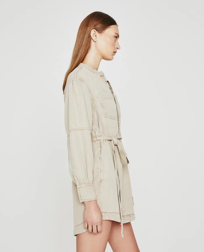 AG Jeans Dresses and More Women Poppy Dress SULFUR DRY DUST AG Jeans Dresses and More Women Poppy Dress SULFUR DRY DUST