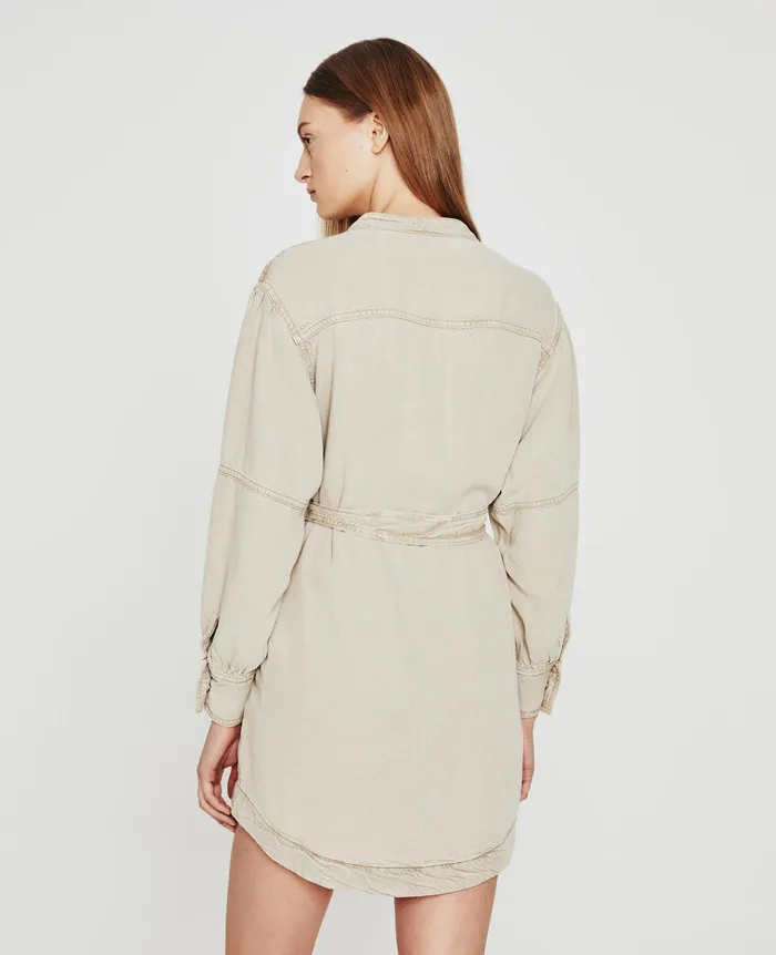AG Jeans Dresses and More Women Poppy Dress SULFUR DRY DUST AG Jeans Dresses and More Women Poppy Dress SULFUR DRY DUST