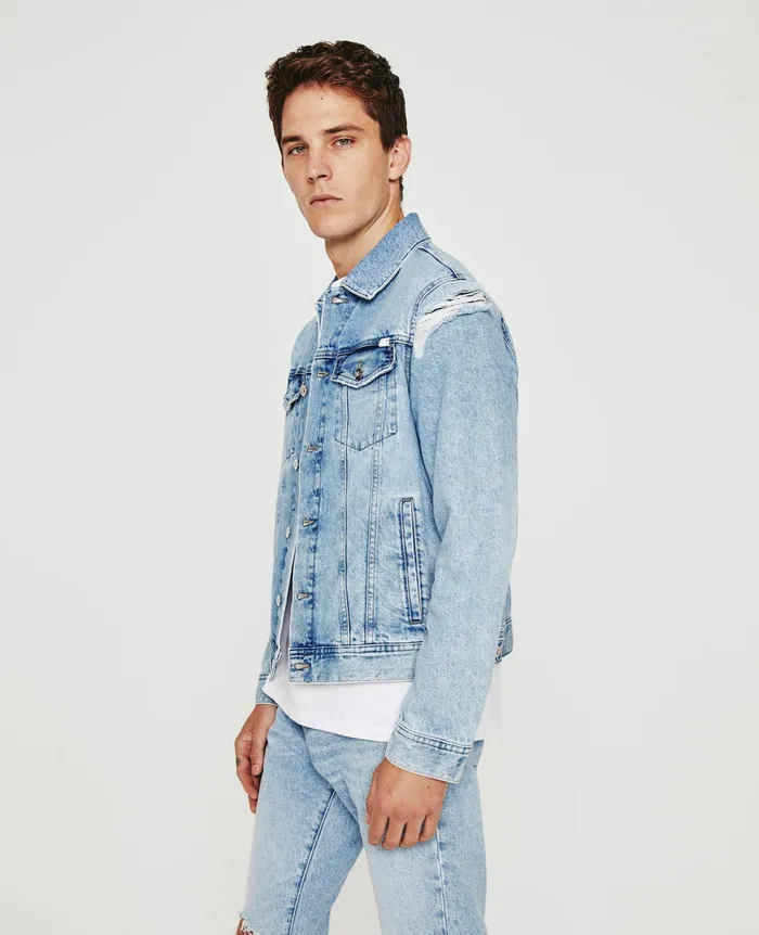 AG Jeans Jackets Men Dart Jacket 22 YEARS TALLAHASSEE DESTRUCTE AG Jeans Jackets Men Dart Jacket 22 YEARS TALLAHASSEE DESTRUCTE