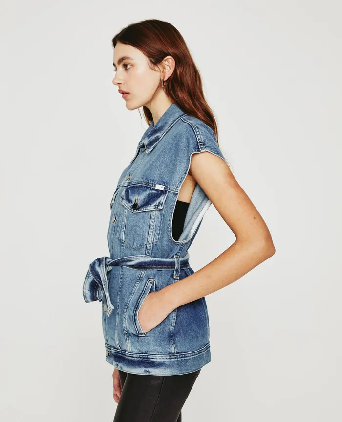 AG Jeans Jackets Women Kendrix Vest MINERAL AG Jeans Jackets Women Kendrix Vest MINERAL
