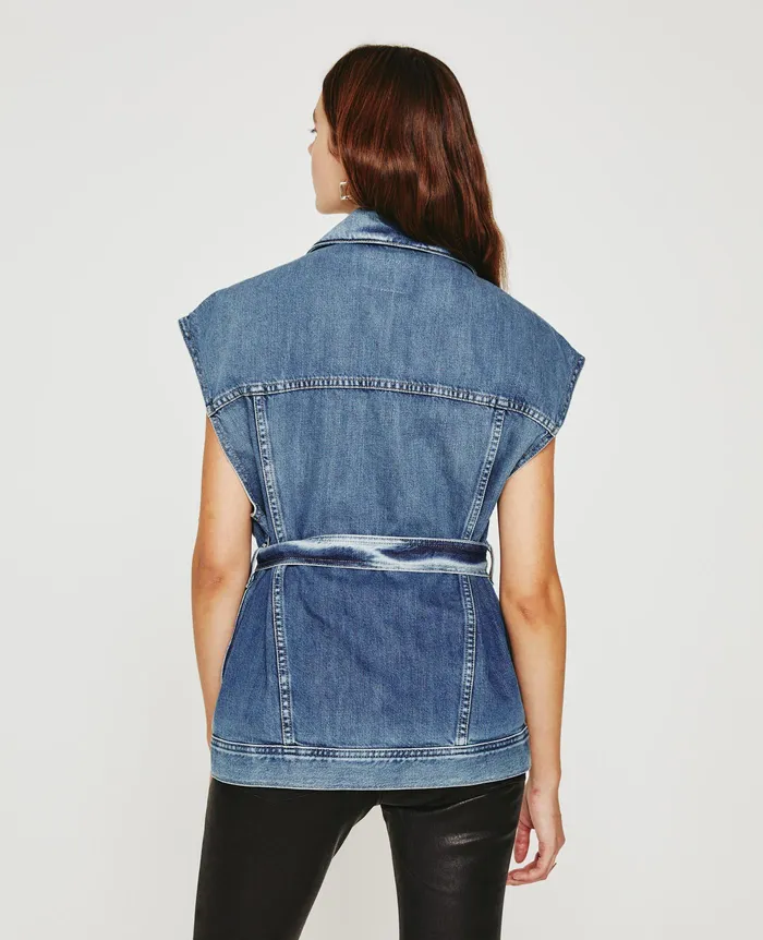 AG Jeans Jackets Women Kendrix Vest MINERAL AG Jeans Jackets Women Kendrix Vest MINERAL