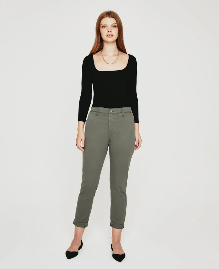 AG Jeans Pants Women Caden ARMORY GREEN