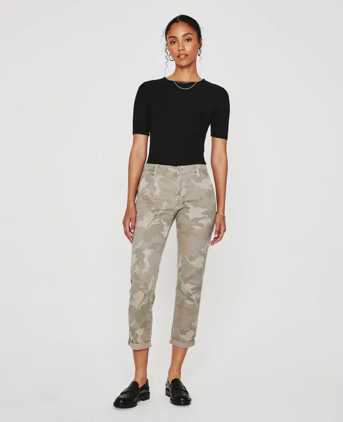 AG Jeans Pants Women Caden AT EASE CAMO NATURAL MULTI