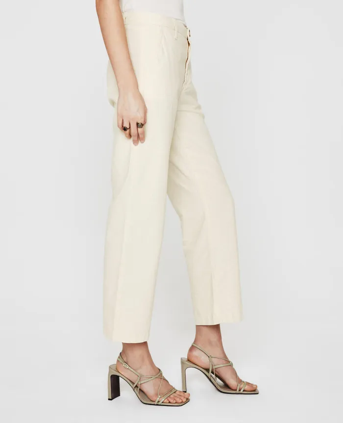 AG Jeans Pants Women Caden Wide Leg WHITE CREAM AG Jeans Pants Women Caden Wide Leg WHITE CREAM