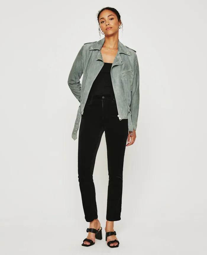 AG Jeans Pants Women Mari SUPER BLACK