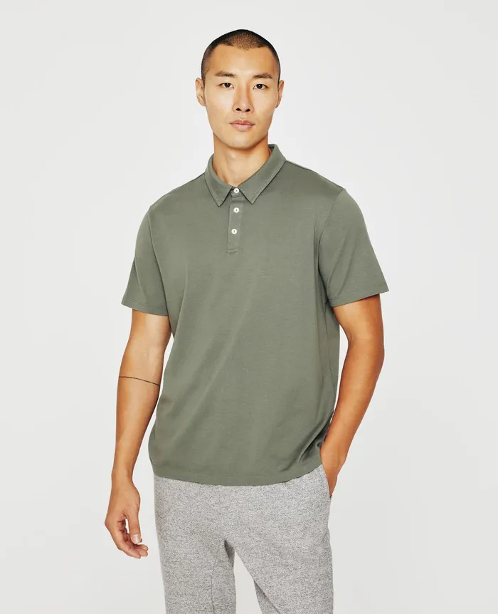 AG Jeans Polos Men Bryce Polo HUNTER SAGE