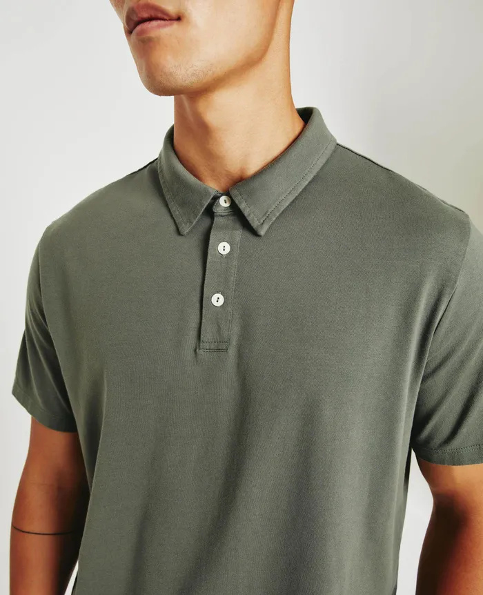 AG Jeans Polos Men Bryce Polo HUNTER SAGE AG Jeans Polos Men Bryce Polo HUNTER SAGE
