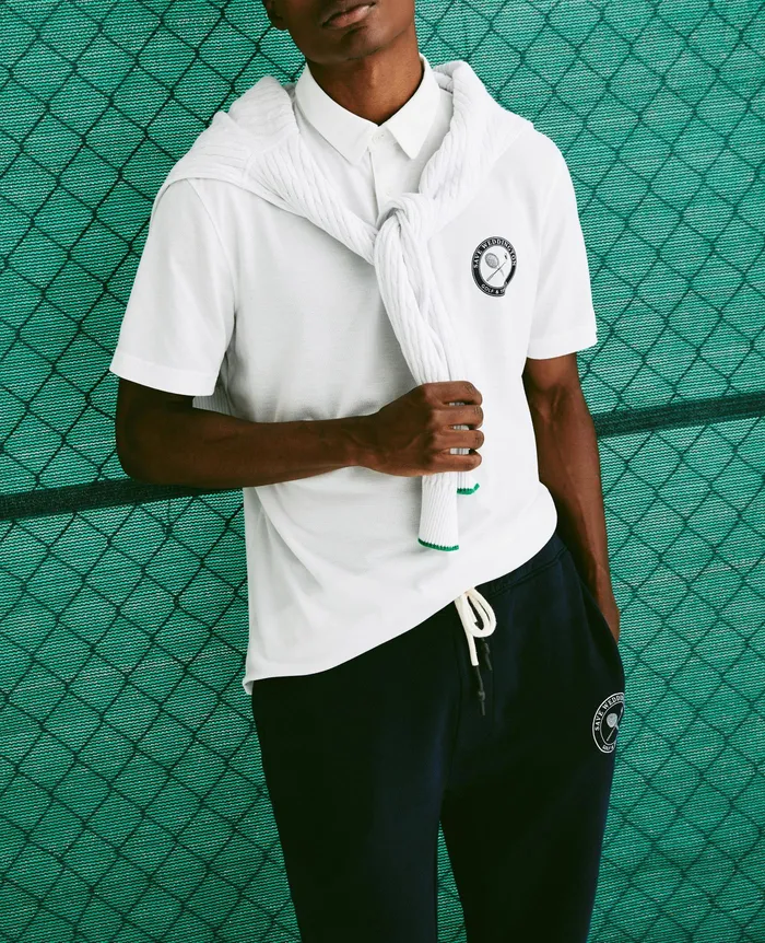 AG Jeans Polos Men Weddington Polo WEDDINGTON CREST MATCH WHITE