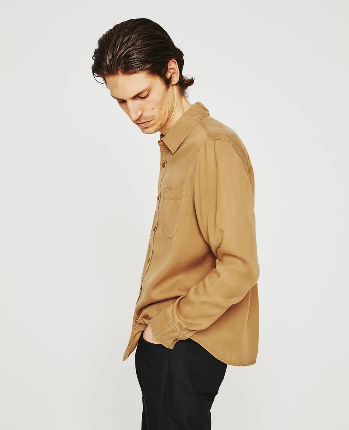 AG Jeans Shirts Men Aiden Shirt ANTIQUE BRONZE AG Jeans Shirts Men Aiden Shirt ANTIQUE BRONZE