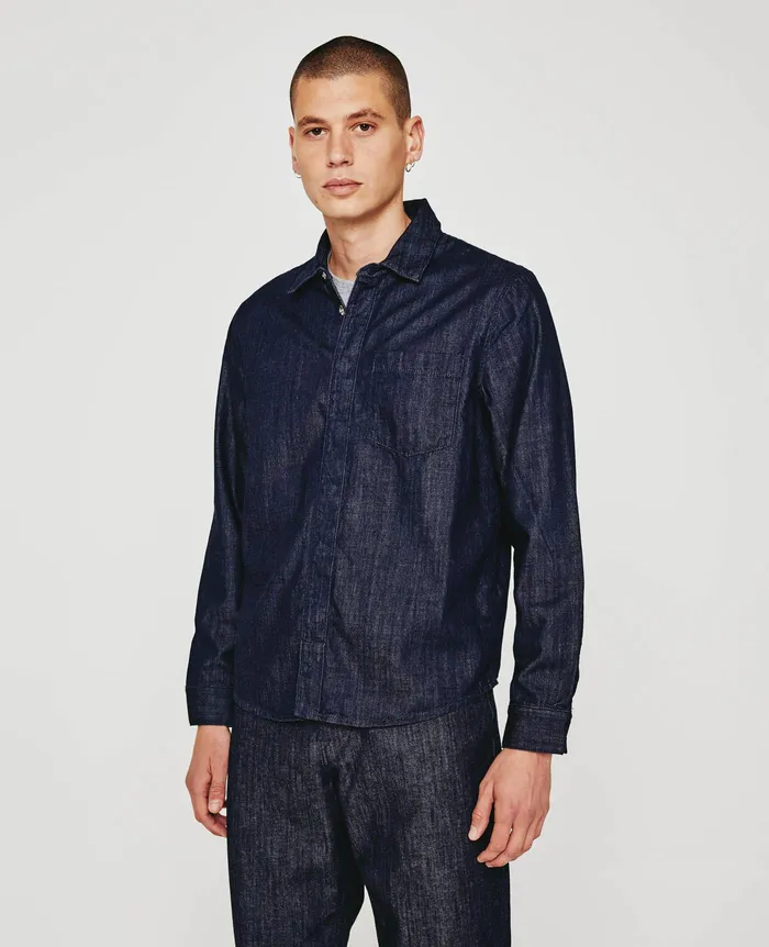 AG Jeans Shirts Men Wayne Shirt MONOCHROME
