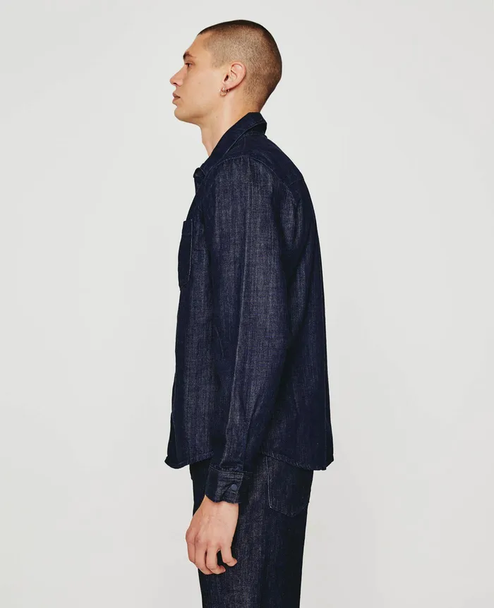 AG Jeans Shirts Men Wayne Shirt MONOCHROME AG Jeans Shirts Men Wayne Shirt MONOCHROME