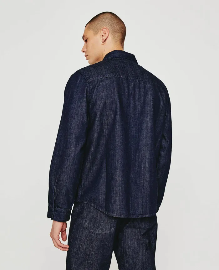 AG Jeans Shirts Men Wayne Shirt MONOCHROME AG Jeans Shirts Men Wayne Shirt MONOCHROME