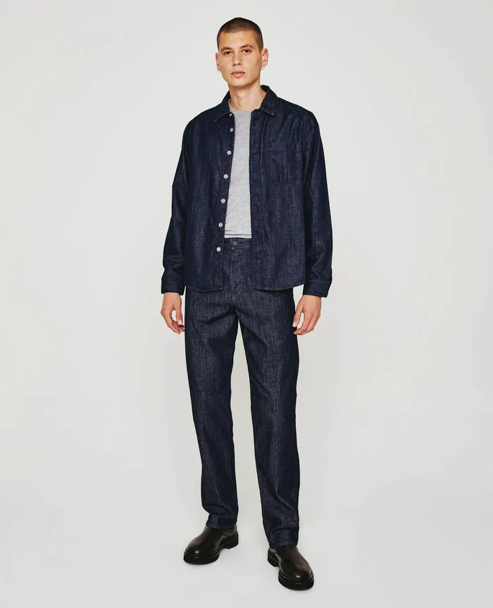 AG Jeans Shirts Men Wayne Shirt MONOCHROME AG Jeans Shirts Men Wayne Shirt MONOCHROME