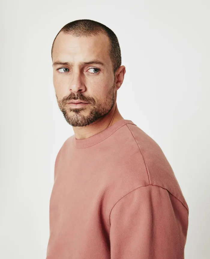 AG Jeans Sweatshirts Men Arc Crew CANYON CLAY AG Jeans Sweatshirts Men Arc Crew CANYON CLAY