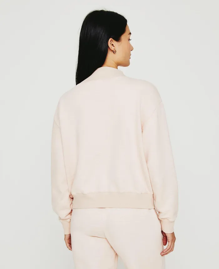 AG Jeans Sweatshirts Women Nova Mock VINTAGE PINK AG Jeans Sweatshirts Women Nova Mock VINTAGE PINK