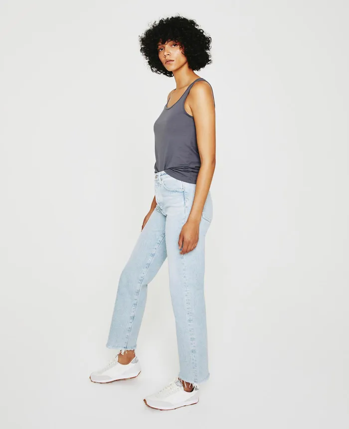 AG Jeans Tees and Tanks Women Jagger Tank SLATE SKY AG Jeans Tees and Tanks Women Jagger Tank SLATE SKY