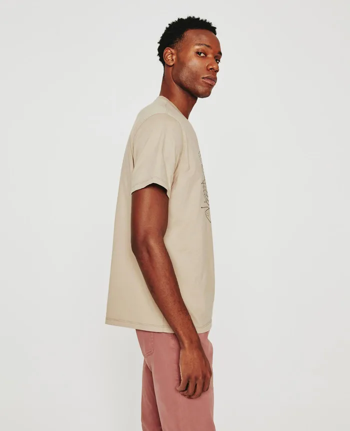 AG Jeans Tees Men Bryce Crew LAYER DRY DUST AG Jeans Tees Men Bryce Crew LAYER DRY DUST