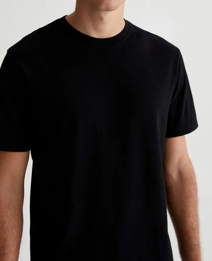AG Jeans Tees Men Bryce Crew TRUE BLACK AG Jeans Tees Men Bryce Crew TRUE BLACK