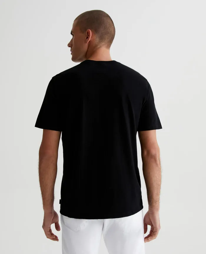 AG Jeans Tees Men Bryce Crew TRUE BLACK AG Jeans Tees Men Bryce Crew TRUE BLACK