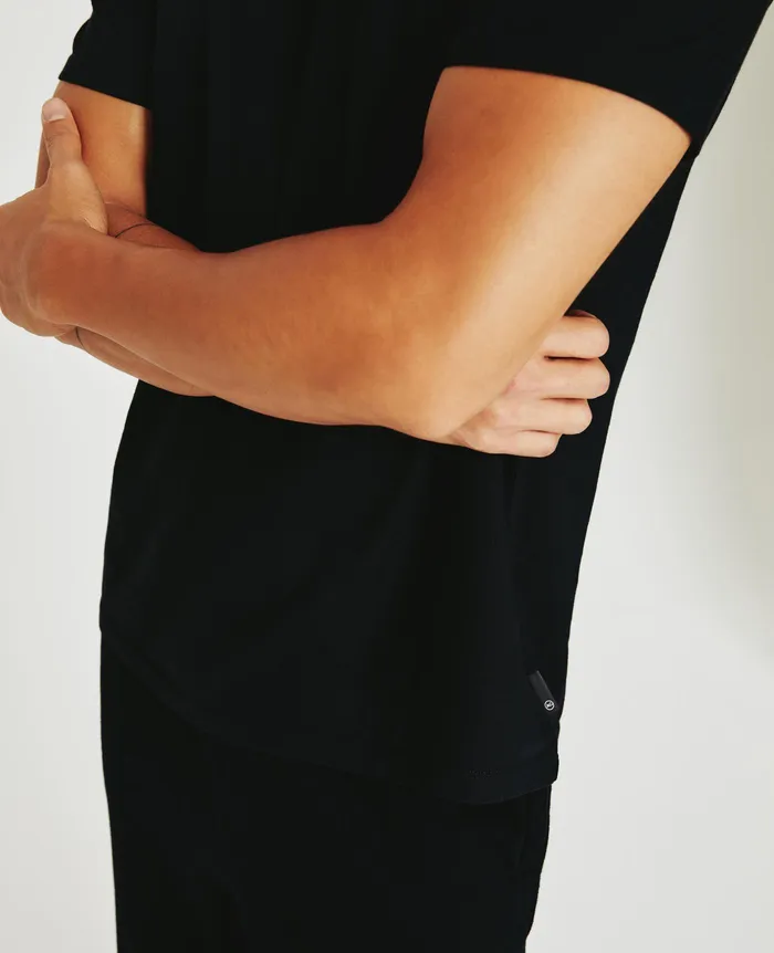 AG Jeans Tees Men Bryce Crew TRUE BLACK AG Jeans Tees Men Bryce Crew TRUE BLACK