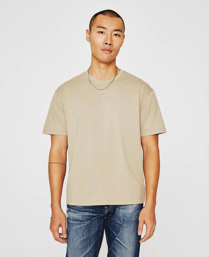 AG Jeans Tees Men Wesley Crew DRY DUST