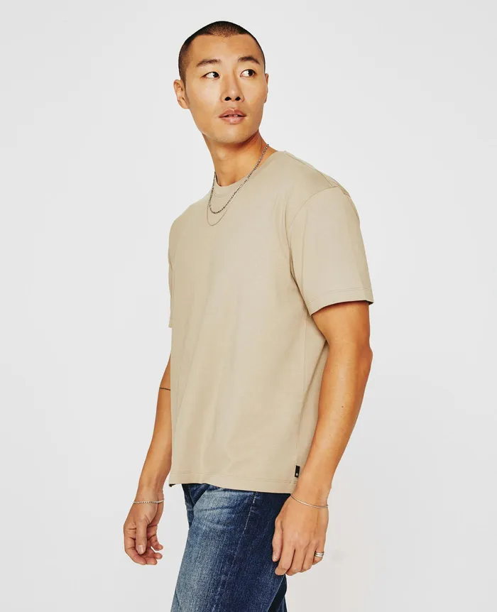 AG Jeans Tees Men Wesley Crew DRY DUST AG Jeans Tees Men Wesley Crew DRY DUST
