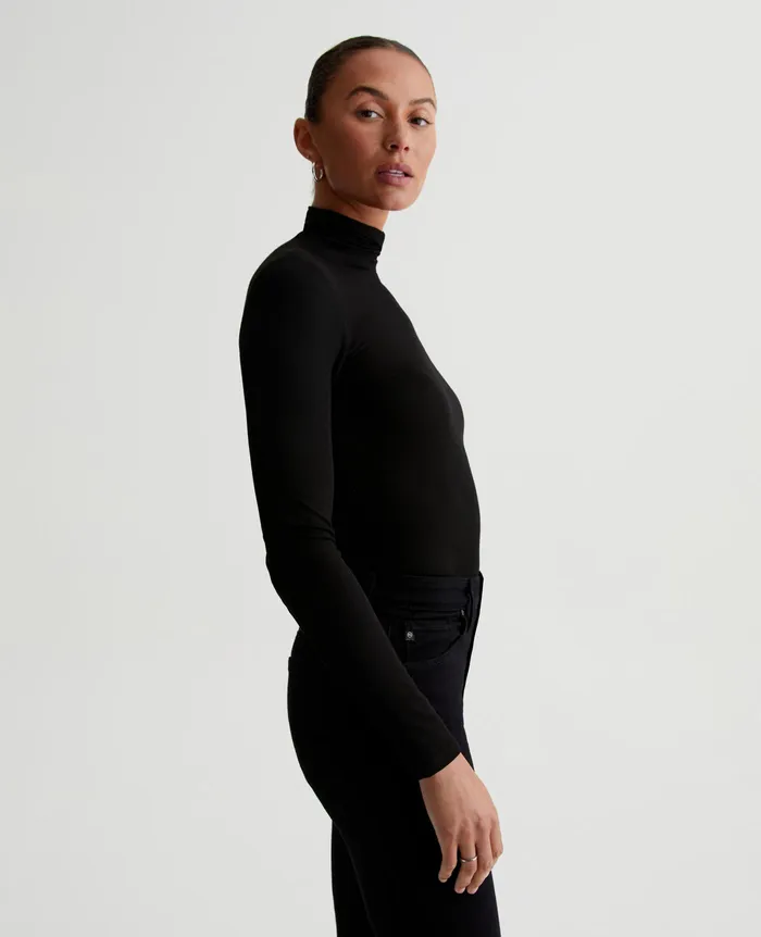 AG Jeans Tops and Shirts Women Chels Turtleneck TRUE BLACK AG Jeans Tops and Shirts Women Chels Turtleneck TRUE BLACK