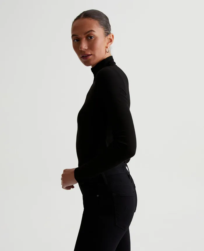 AG Jeans Tops and Shirts Women Chels Turtleneck TRUE BLACK AG Jeans Tops and Shirts Women Chels Turtleneck TRUE BLACK