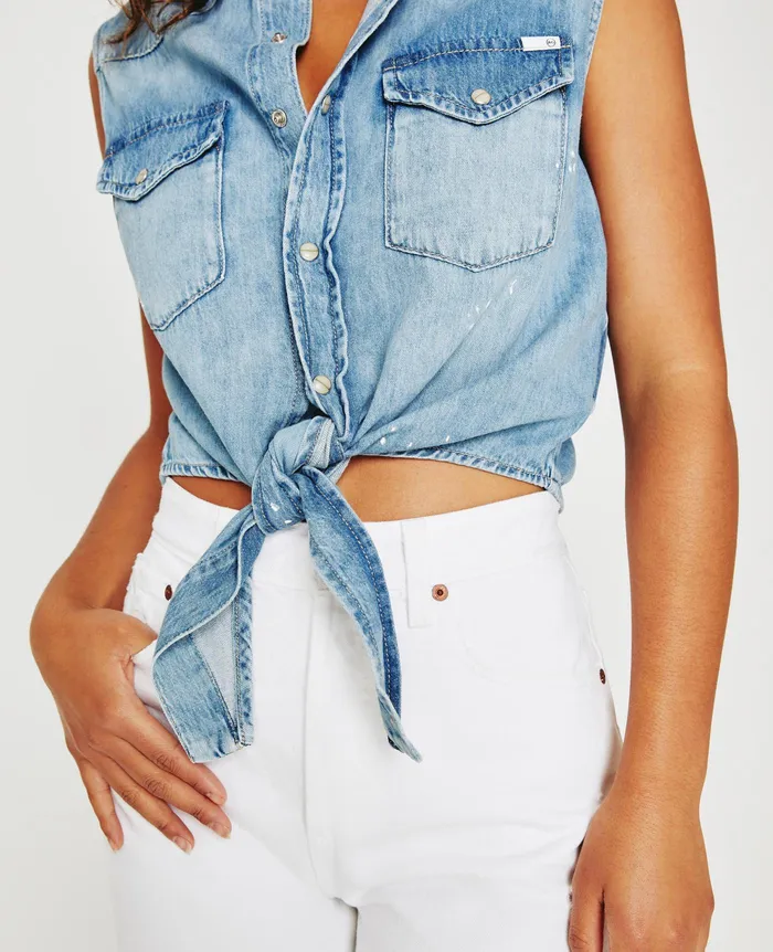 AG Jeans Tops and Shirts Women Dakotah Tie WAVERLY DRIVE AG Jeans Tops and Shirts Women Dakotah Tie WAVERLY DRIVE