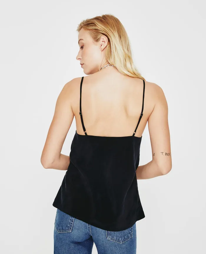 AG Jeans Tops and Shirts Women Scarlet Cami TRUE BLACK AG Jeans Tops and Shirts Women Scarlet Cami TRUE BLACK